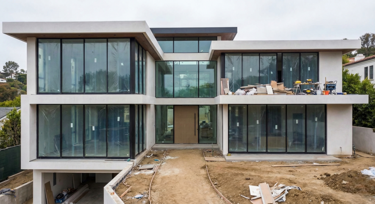 Construction debris cleanup for luxury properties