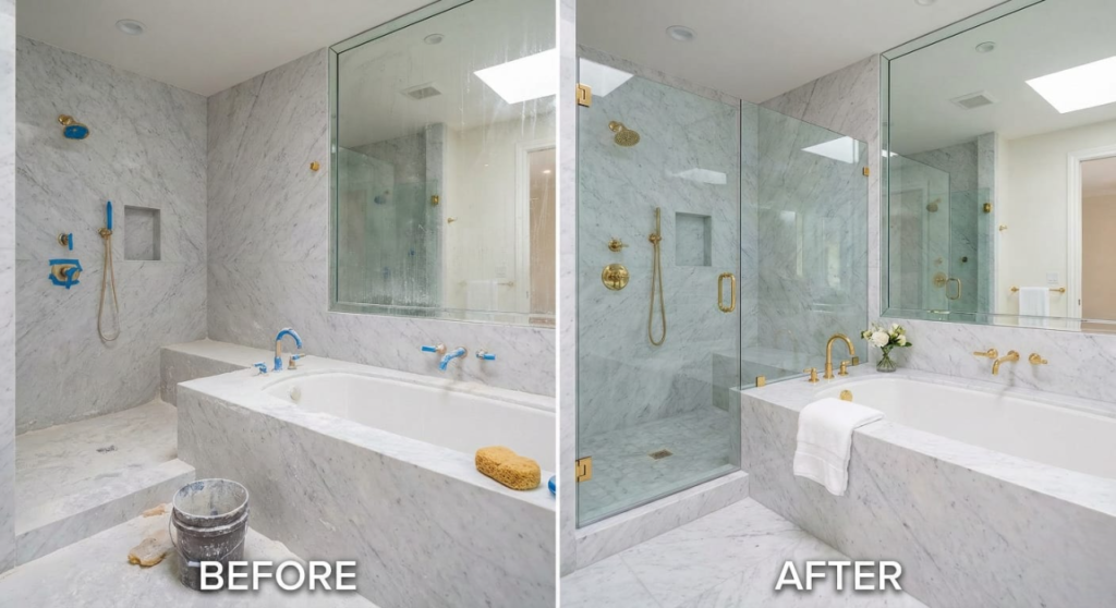 High-end residential detailing in San Marino