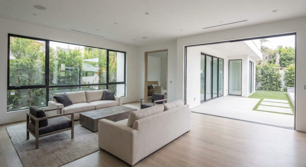 Luxury villa cleanup in Pacific Palisades