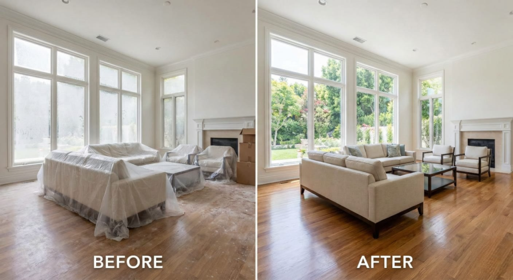 Premium post-construction detailing for high-end homes